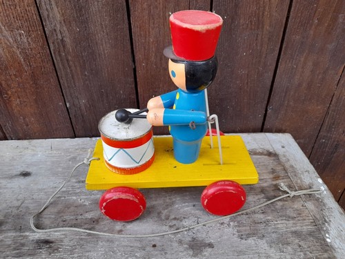 Jouet bois ancien mobile - ancien,