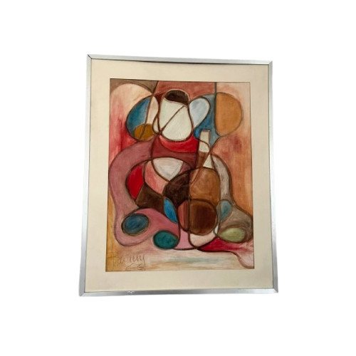 peinture abstraite acrylique