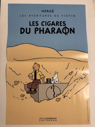 Affiche tintin les - affiche, du