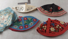 Lot d'anciennes coiffes / Kippa, Bavaria / Suisse