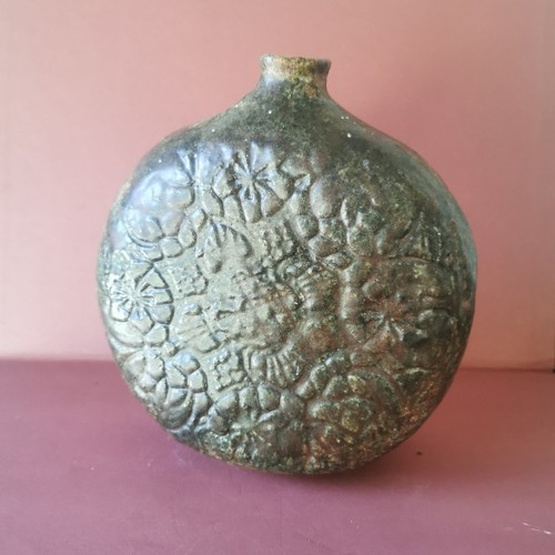 Vase gourde grès - en,