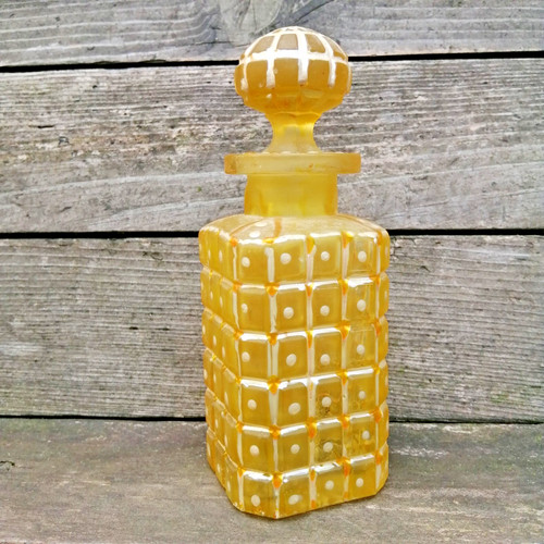 Flacon parfum ancien verre - flacon,