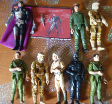 Captain Power 8 figurines 10 cm 1987 Mattel.