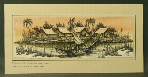 Dessin 1987 encre - et, lavis