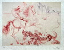 Salvador Dali Lithographie