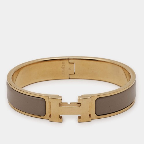 Bracelet hermes clic beige - hermes,