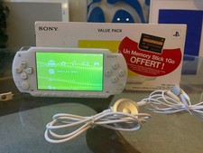 Console Sony PSP 1004 Blanche Testée Fonctionnelle Batterie Neuve Chargeur Neuf