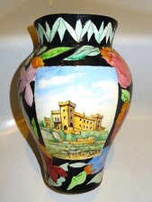 grand vase en vallauris signé - chateau de monaco