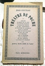 COCTEAU/THEATRE DE POCHE/ED PAUL MORIHIEN/1949/14 DESSINS DE L'AUTEUR
