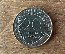 pièce monnaie française - 20