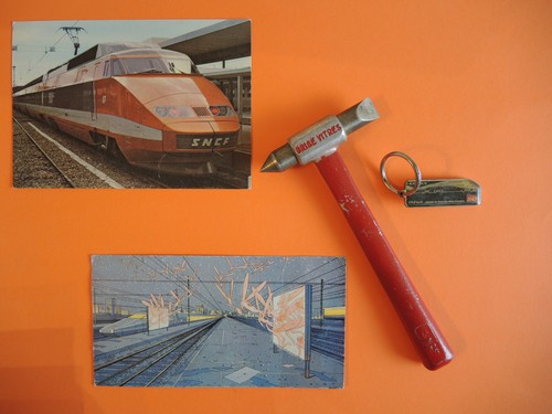 Lot sncf tgv brise vitre - /,