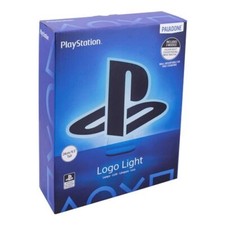 Lumière Logo PlayStation - Lampe LED Officielle 3 Modes, Réactive au Son, USB/Ba