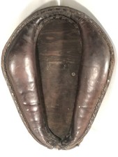 Antique Cuir Cheval Mule Col