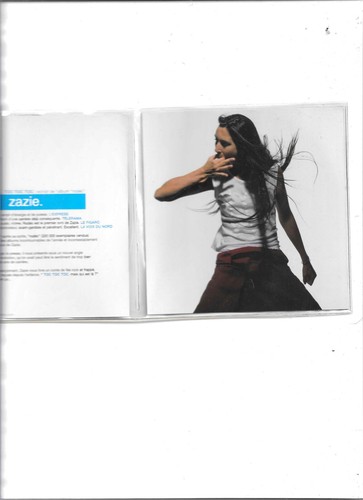 Zazie rare promo toc - rare, cd