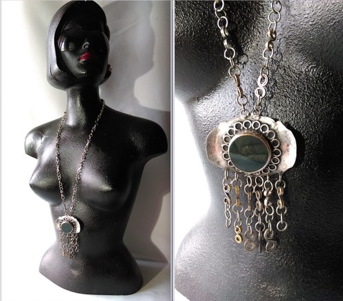 Ancien collier sautoir - collier, avec