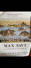 2 Affiches Max Savy