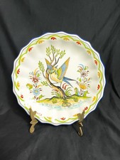 Assiette En Faïence De Nevers