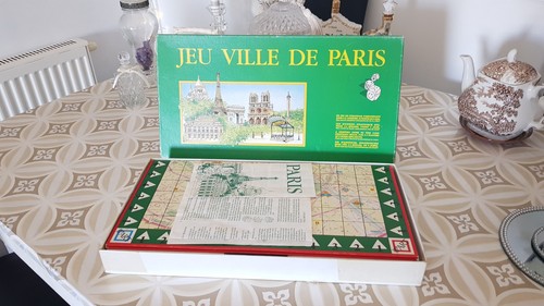 Jeu société vintage - jeu, ville