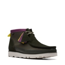 Clarks Wallabee 2.0 Gore-Tex GTX bottes chukka pour hommes en suede vert
