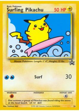 Pokémon pikachu surfeur - pokémon,
