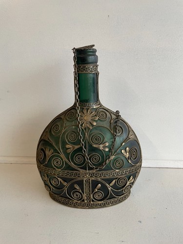 Gourde ancienne ornée un - ancienne,