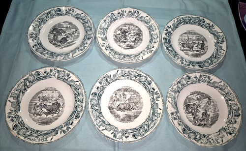 Assiettes parlantes course - parlantes, de