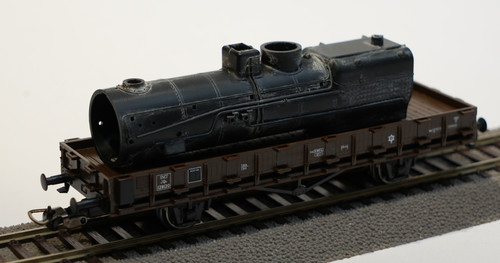 Piko wagon plat - wagon, essieux