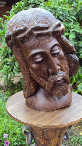 Sculture bois massif - sculture,