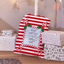 Sac De Noël Personnalisé -