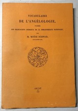 M. Schwab : Vocabulaire de l'Angélologie d'après les manuscrits hébreux de la BN