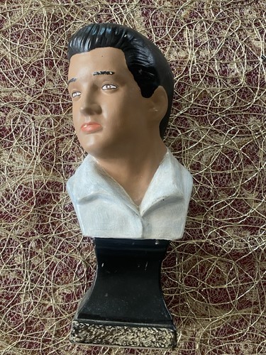 Elvis presley bust ceramic - presley,