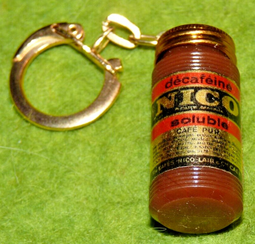 Ancien porte clés - , bocal