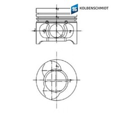 Piston Kolbenschmidt 40190600