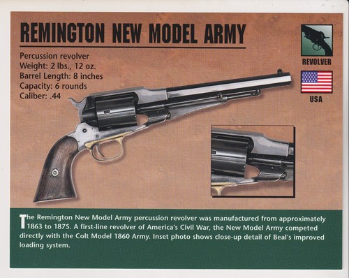 Remington new model army - model,