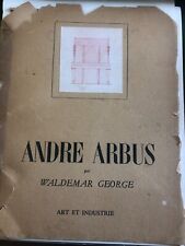 André Arbus par WALDEMAR GEORGE