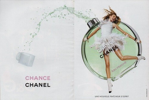 Publicité papier parfum - publicité,