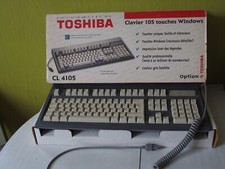VINTAGE CLAVIER PC /WINDOWS /TOSHIBA CL 4105