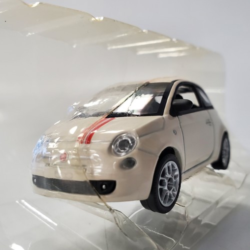 Fiat 500 blanche jet - blanche, jet-car