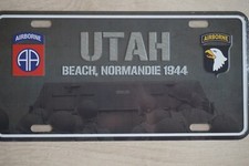 607  PLAQUE METAL PLAGE