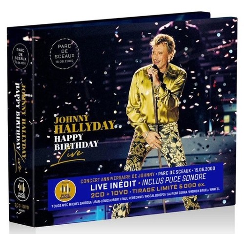 Coffret 2cd dvd johnny - dvd,