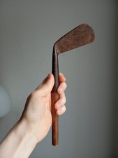 Tête Club De Golf Ancienne En