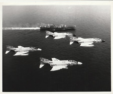 US NAVY AVION DE CHASSE ET PORTE AVION  AVIATION AERONAUTIQUE 25 x 20 cm