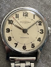 Montre D’infirmière De Poche Des Années 50 De Marque Ingersoll Mouvement Manuel.