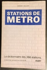 1986-SATIONS DE METRO-