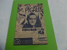 Pigalle Georges Ulmer Géo Koger 1945 partition sheet music score