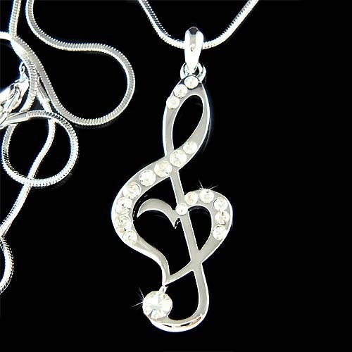 Triple clef coeur avec - g,
