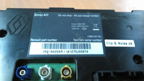 Ecran gps renault - gps,