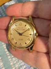 Rarissime Chronomètre Relide ETA 2370 25 rubis ajusté montre vintage suisse