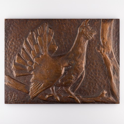 Plaquette bronze grand - plaquette, –