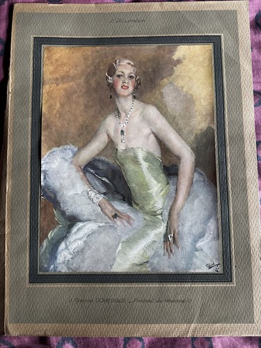 Gravure jean gabriel domergue - gravure,